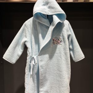 Aero Kids Bathrobe blue